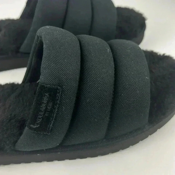 KOOLABURRA BY UGG SIZE 10 BLACK SLIPPERS NWOT - Picture 5 of 5